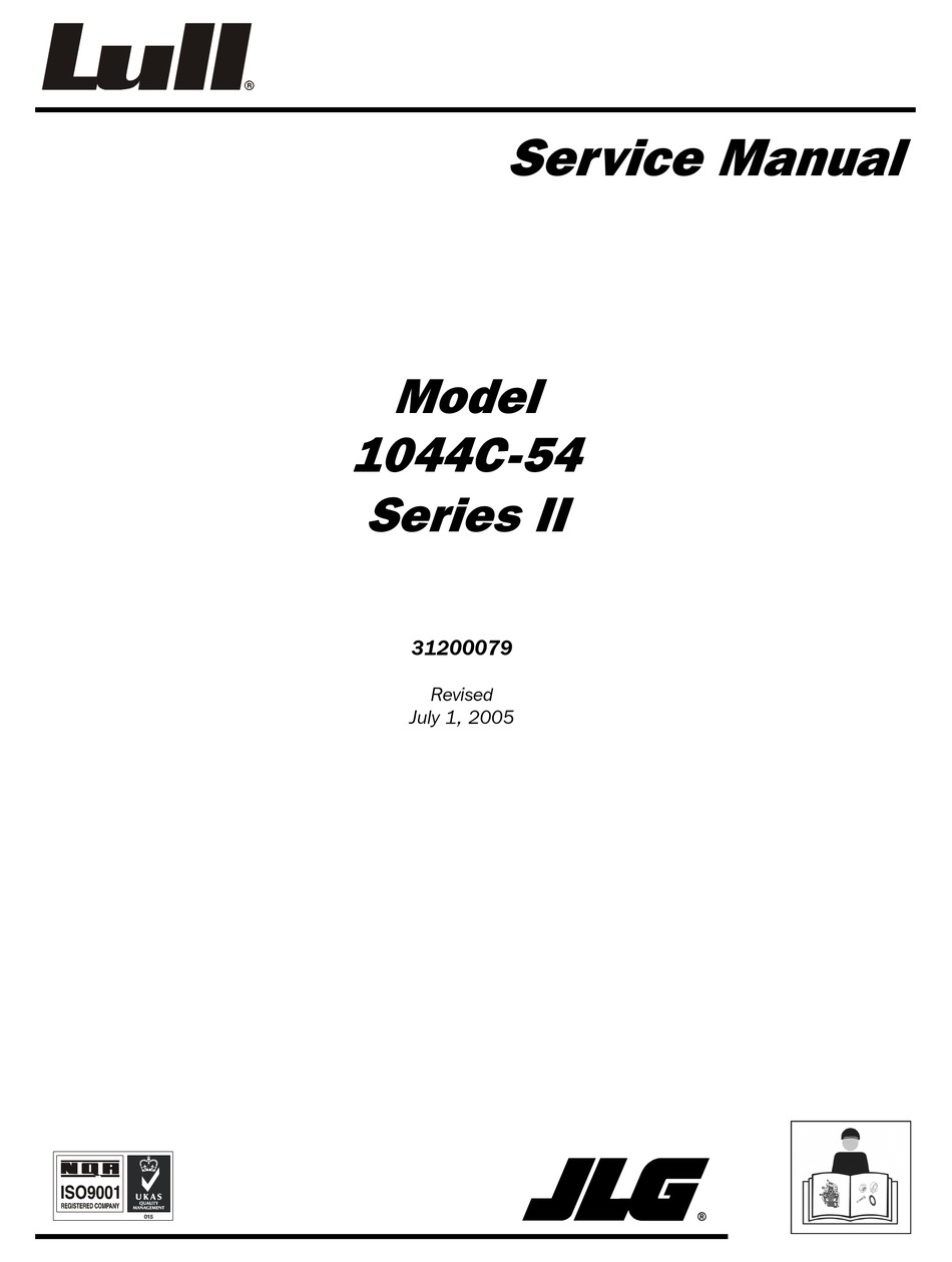 Jlg Lull 1044c 54 Ii Series Service Manual Pdf Download Manualslib