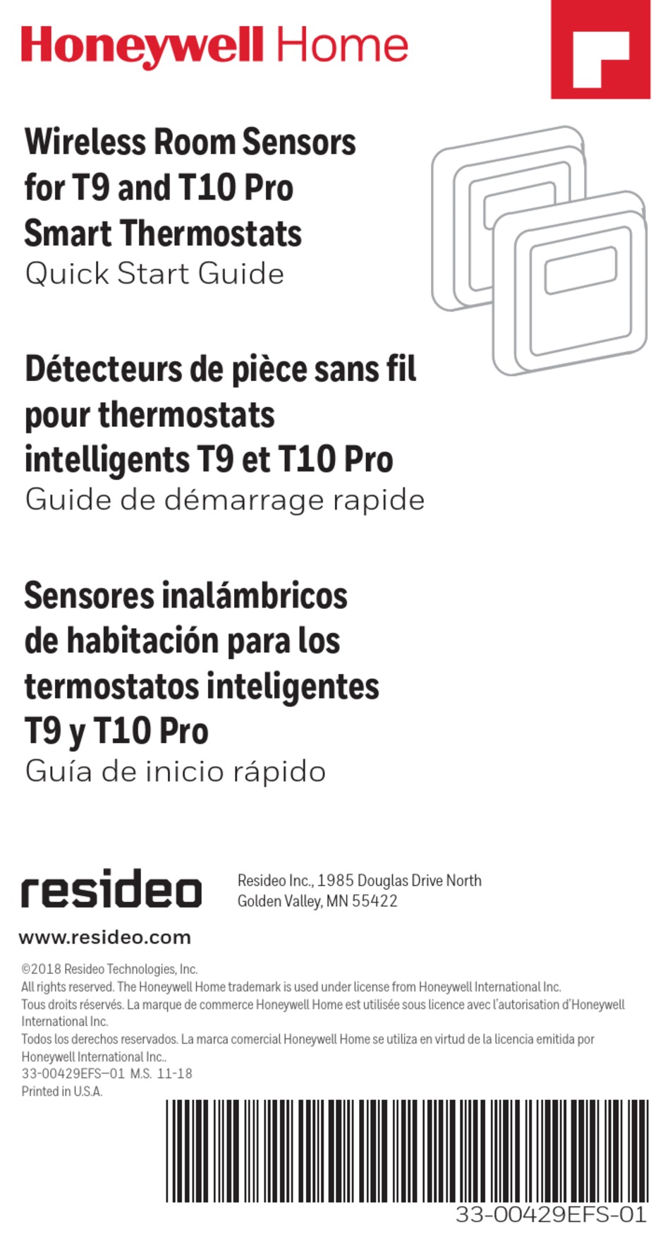 HONEYWELL T10 QUICK START Pdf Download ManualsLib