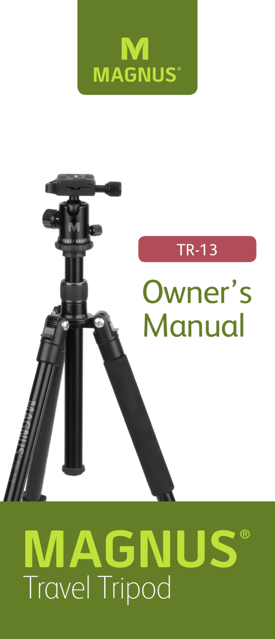 MAGNUS TR13 OWNER'S MANUAL Pdf Download ManualsLib