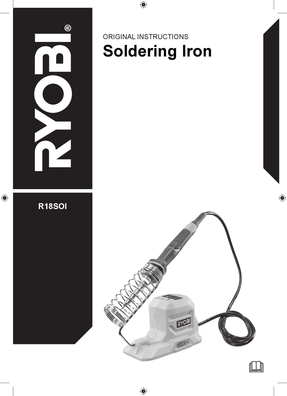 RYOBI R18SOI ORIGINAL INSTRUCTIONS MANUAL Pdf Download | ManualsLib