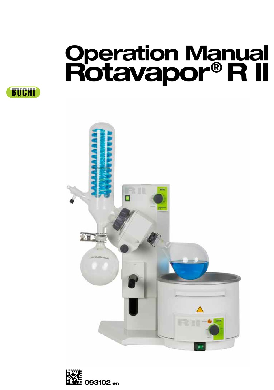 BUCHI ROTAVAPOR R II OPERATION MANUAL Pdf Download ManualsLib