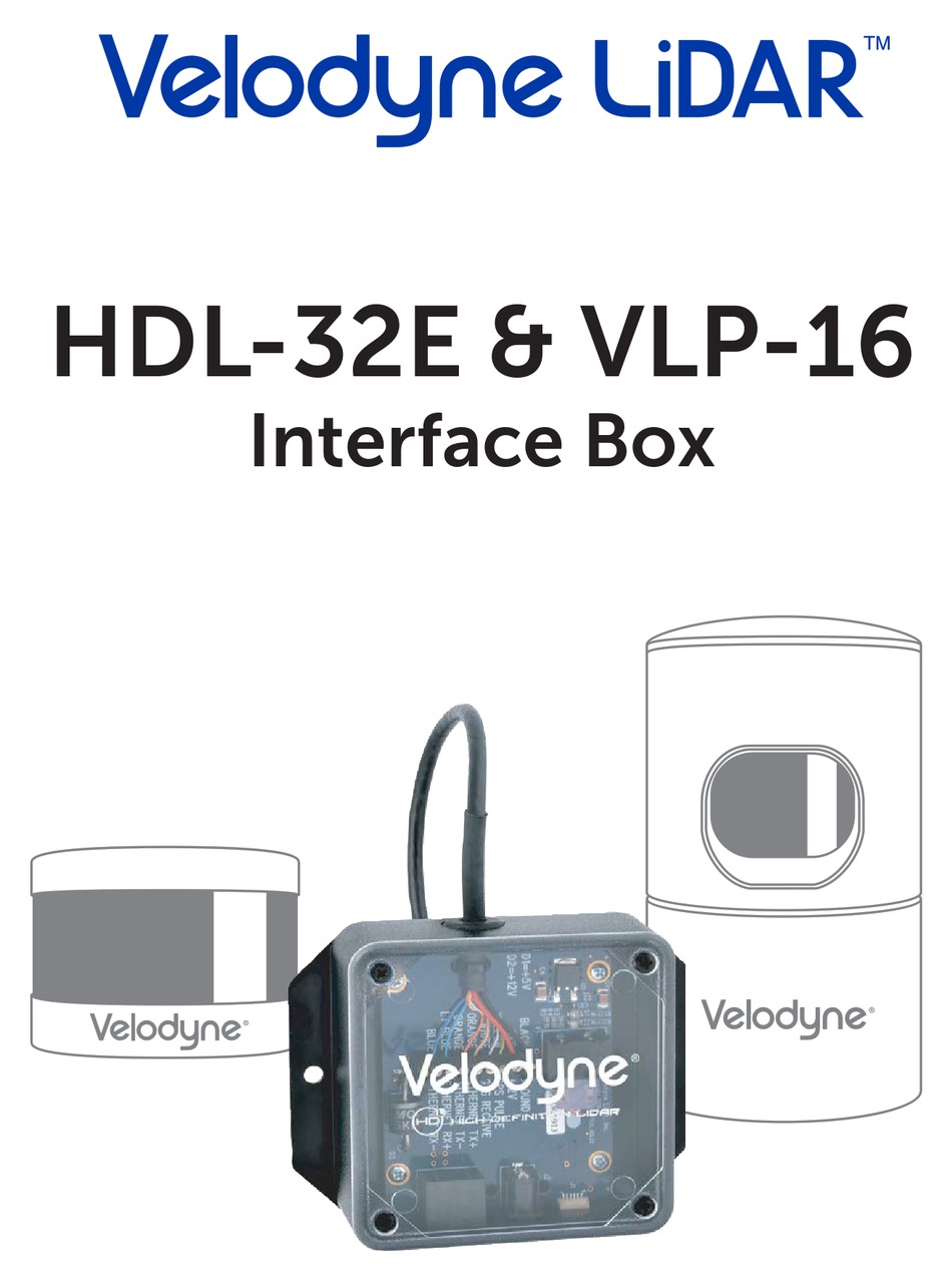 VELODYNE LIDAR HDL32E USER MANUAL Pdf Download ManualsLib