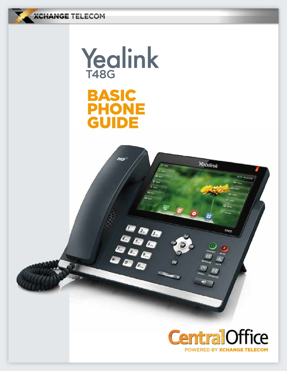 Yealink T G Ip Phone Basic Phone Manual Manualslib