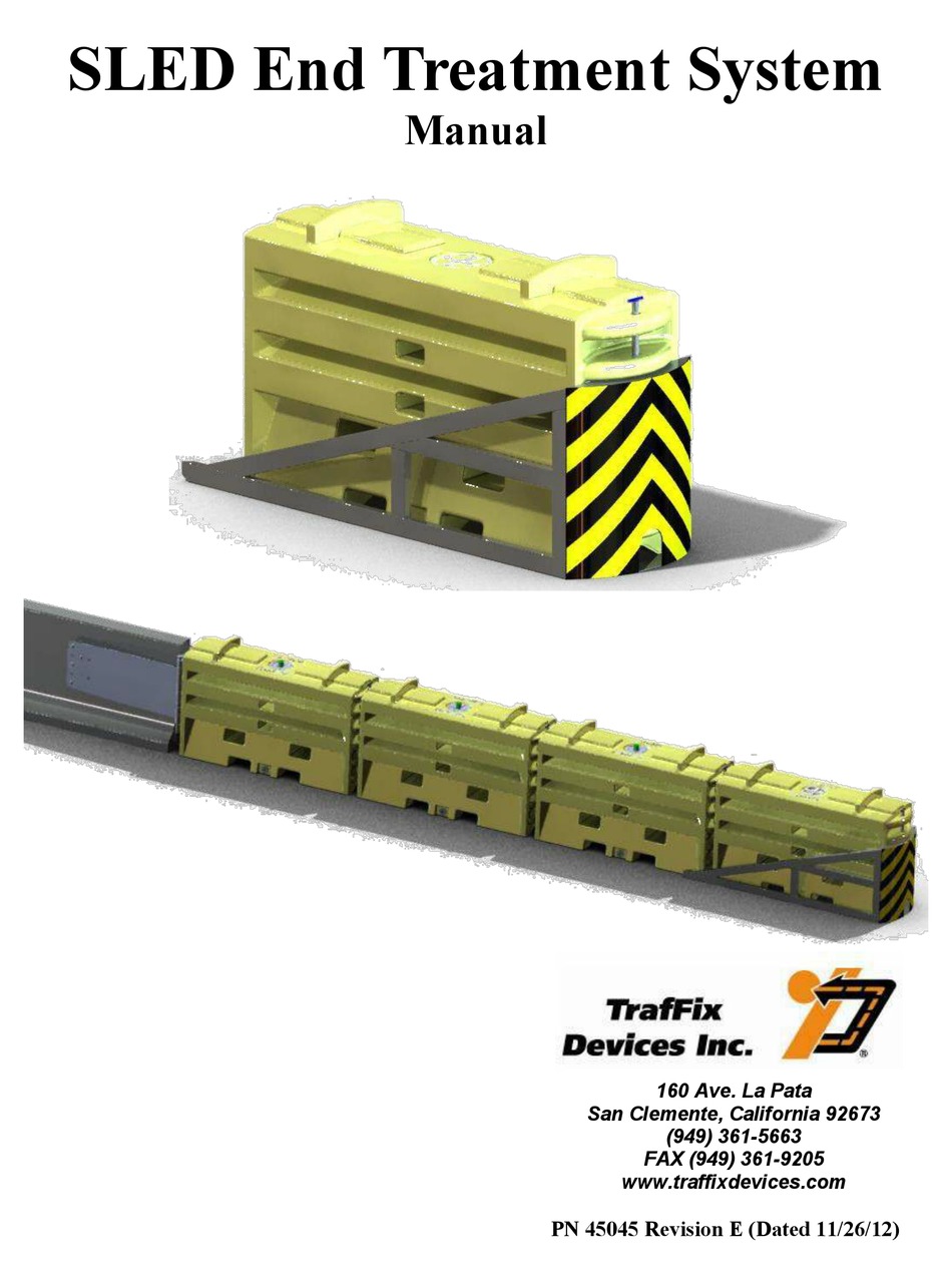 TRAFFIX SLED SECURITY SENSOR MANUAL ManualsLib