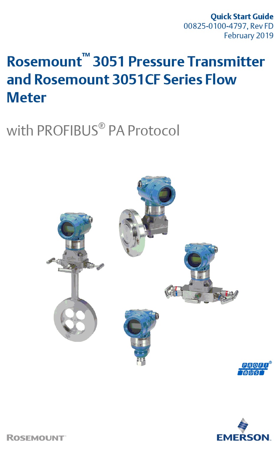 EMERSON ROSEMOUNT 3051 SERIES TRANSMITTER QUICK START MANUAL ManualsLib