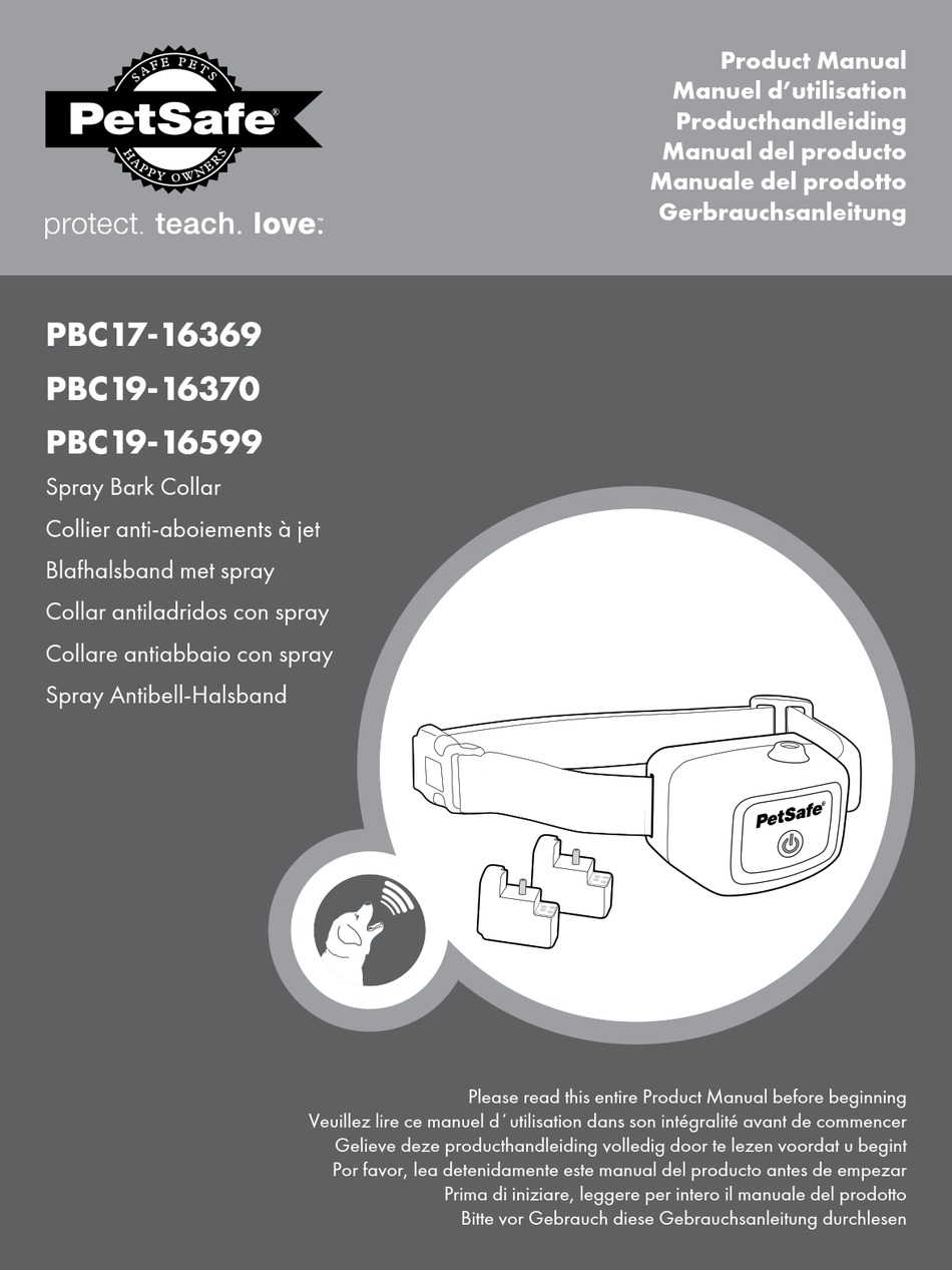 PETSAFE PBC1716369 PRODUCT MANUAL Pdf Download ManualsLib