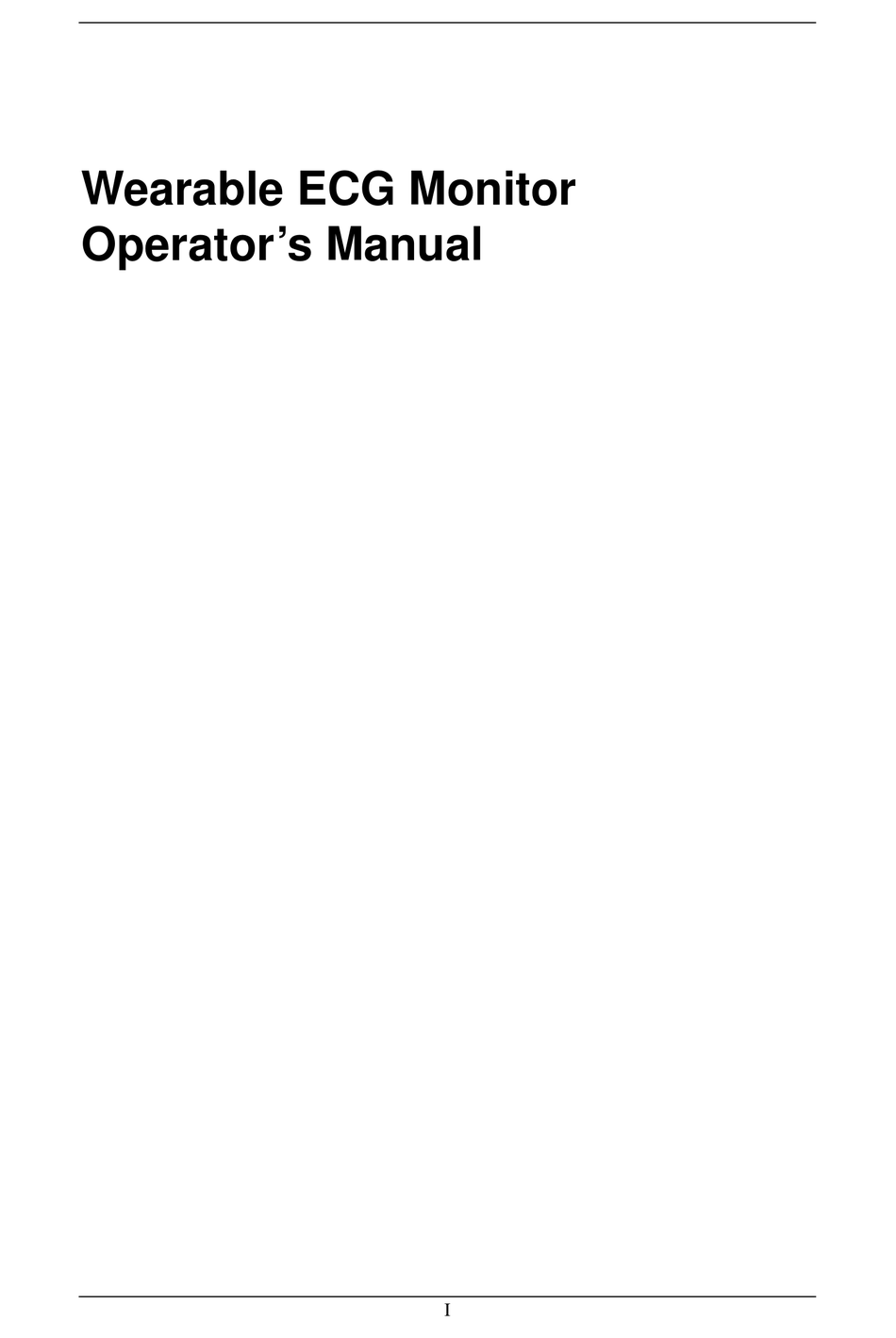 MINDRAY EPA001 MONITOR OPERATOR'S MANUAL | ManuaLib