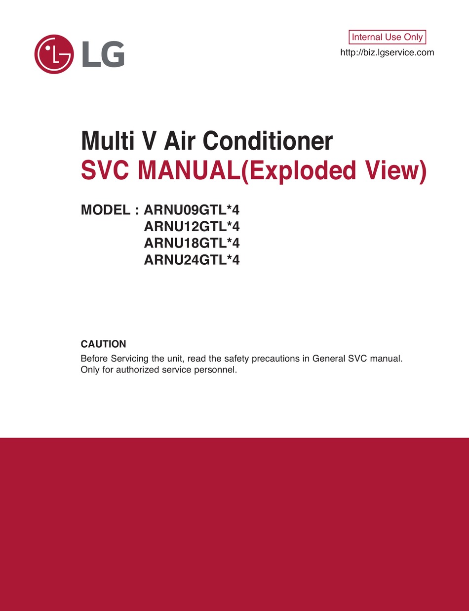 LG MULTI V SERIES SVC MANUAL Pdf Download | ManualsLib