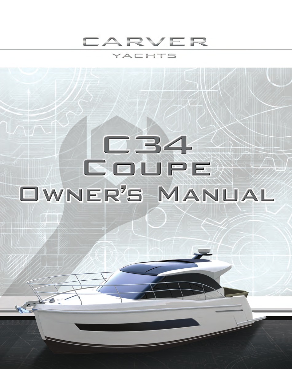 carver yachts manuals