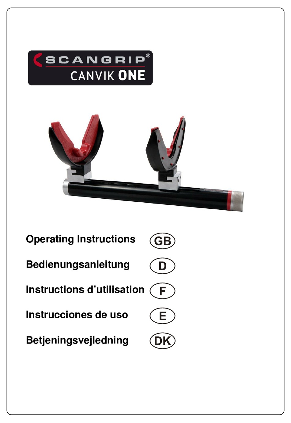 Scangrip Canvik One Operating Instructions Manual Pdf Download Manualslib