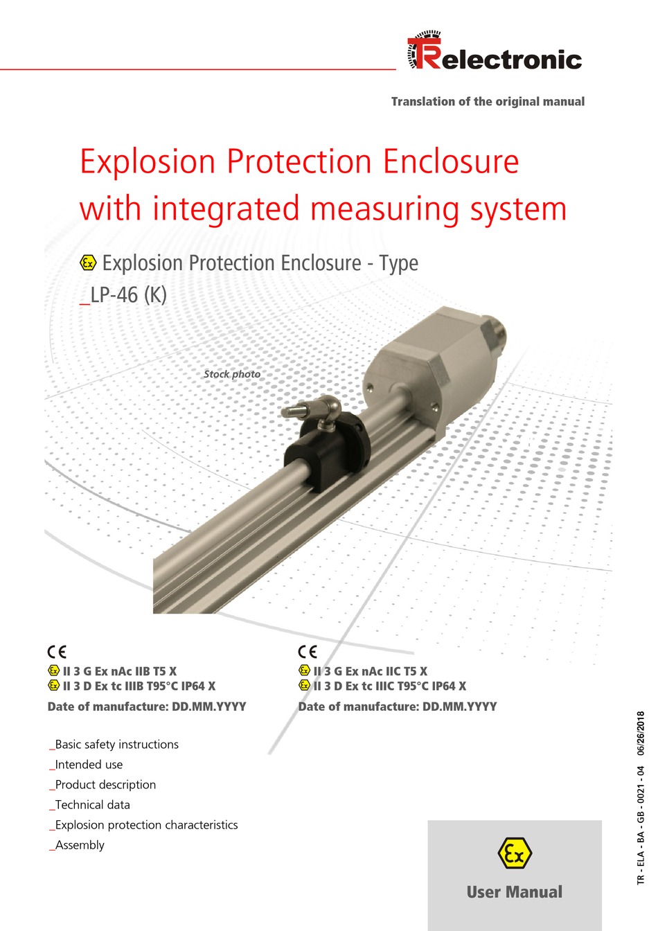 Tr Electronic Lp 46 K User Manual Pdf Download Manualslib