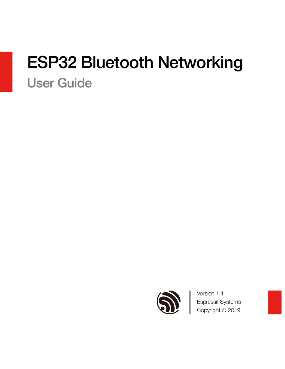 ESPRESSIF ESP32 USER MANUAL Pdf Download | ManualsLib