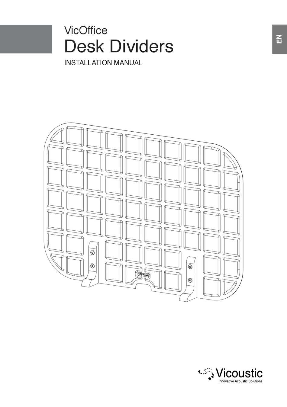 VICOUSTIC VICOFFICE DESK LAT INSTALLATION MANUAL Pdf Download ManualsLib