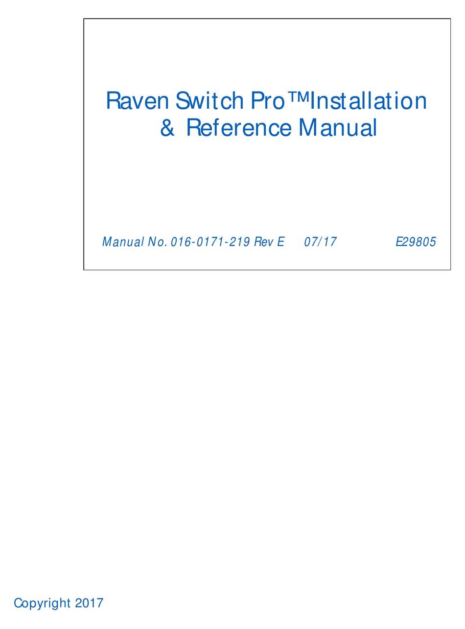Raven 115-0171-745 Viper Pro/Enizio Pro Auxiliary Cable 