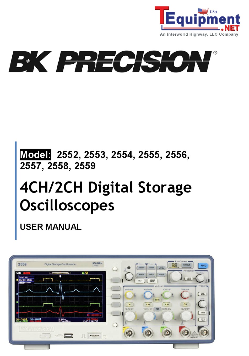 Bk Precision Oscilloscope 2160 Service Manual