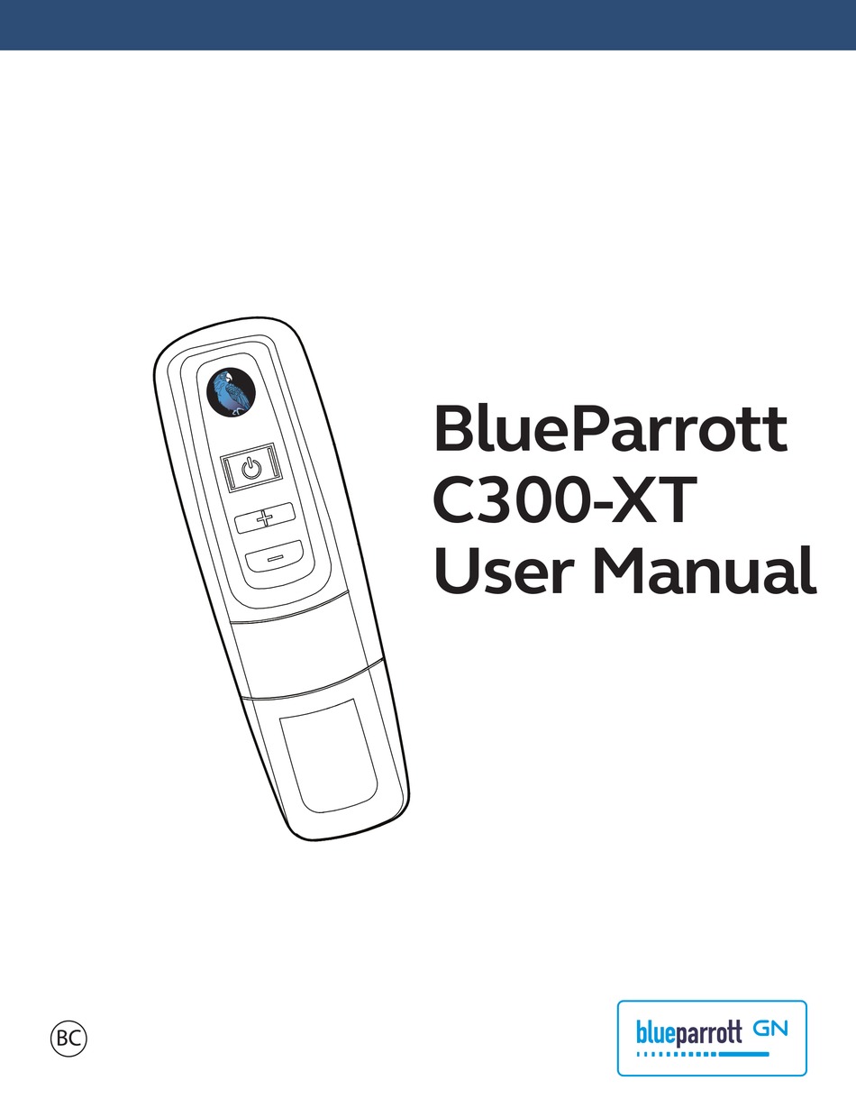 BLUEPARROTT C300-XT USER MANUAL Pdf Download | ManualsLib