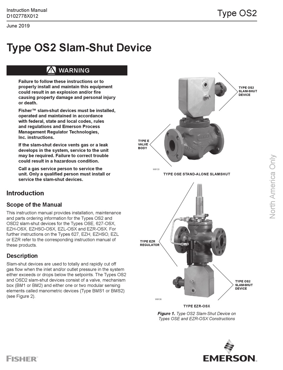 EMERSON FISHER OS2 INSTRUCTION MANUAL Pdf Download | ManualsLib