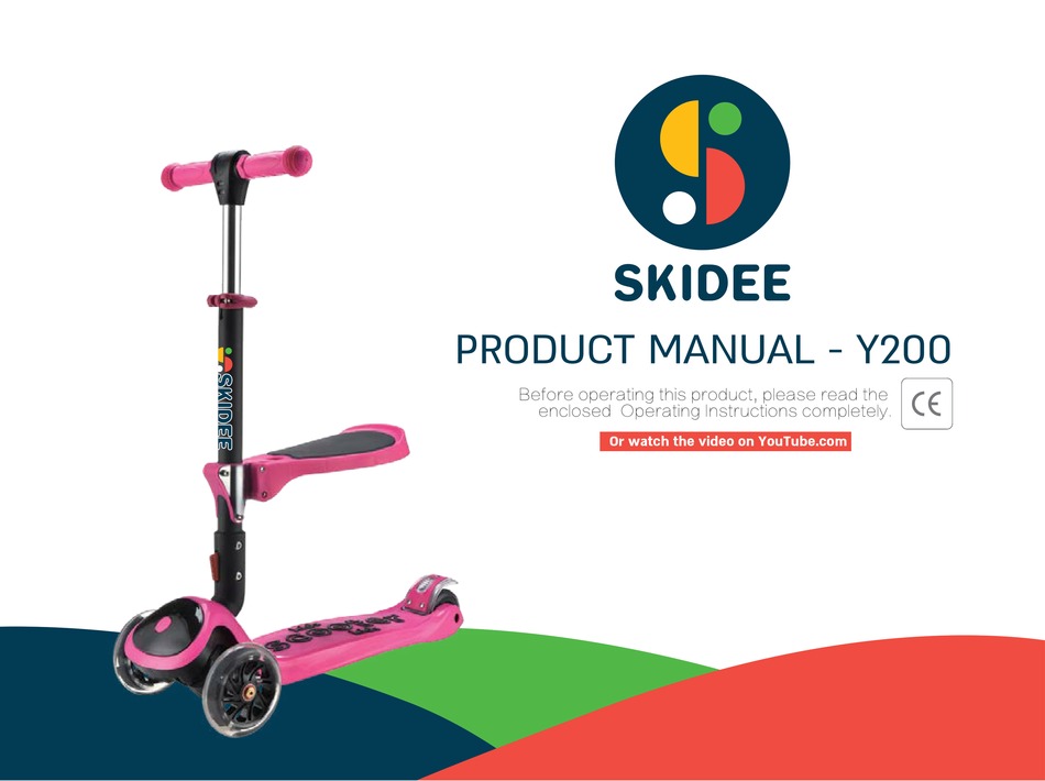 Decks SKIDEE Y200 Scooter Parts Toys & Games Scooters & Equipment
