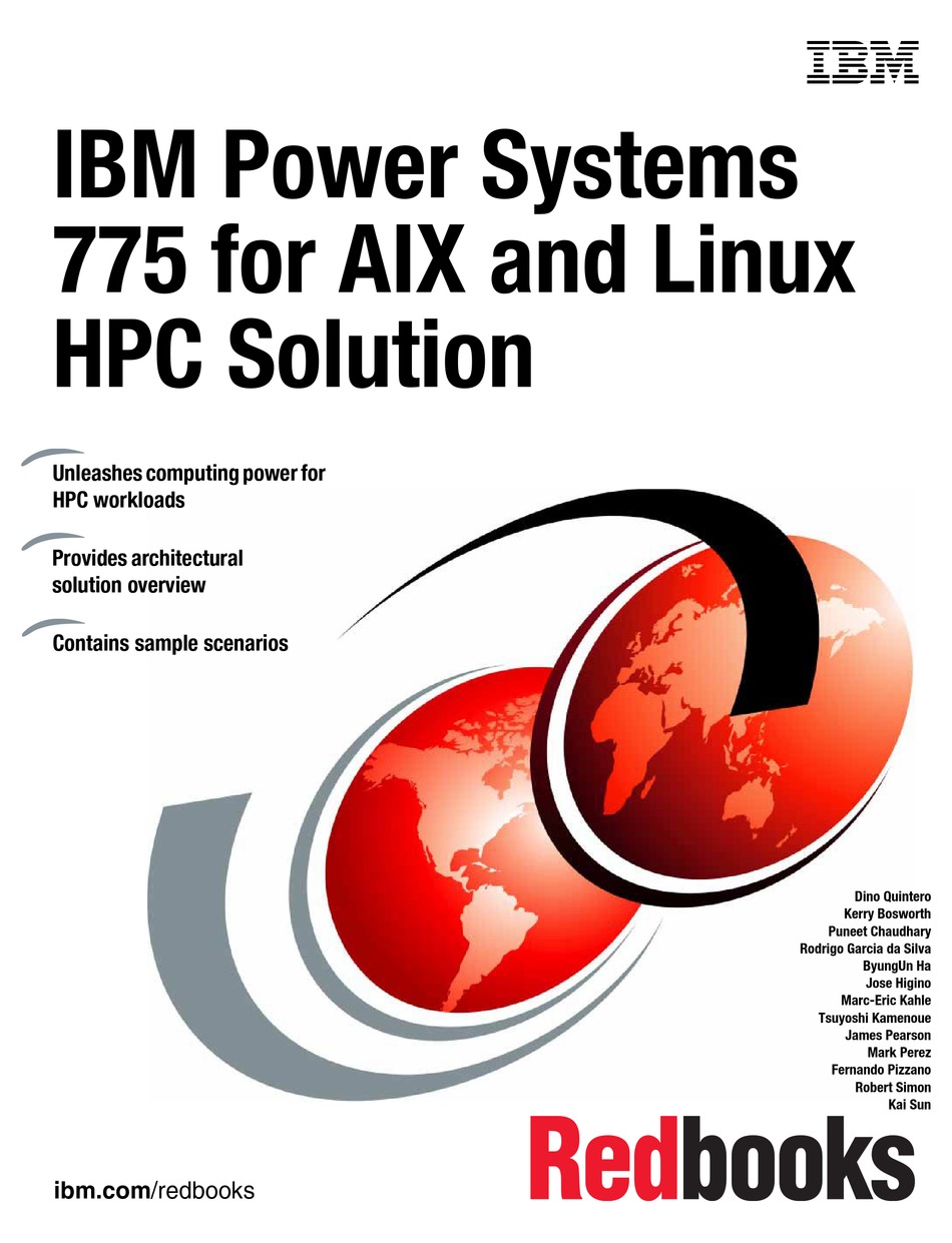 IBM POWER SYSTEMS 775 MANUAL Pdf Download ManualsLib