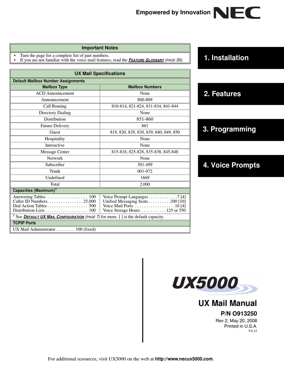uniwell ux 40 program manual