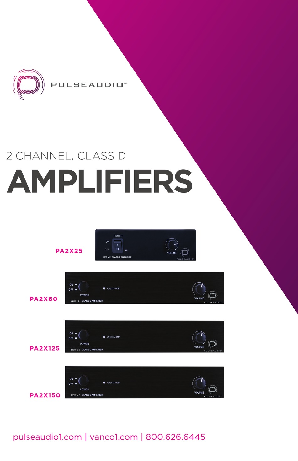 PULSEAUDIO PA2X25 INSTRUCTION MANUAL Pdf Download ManualsLib