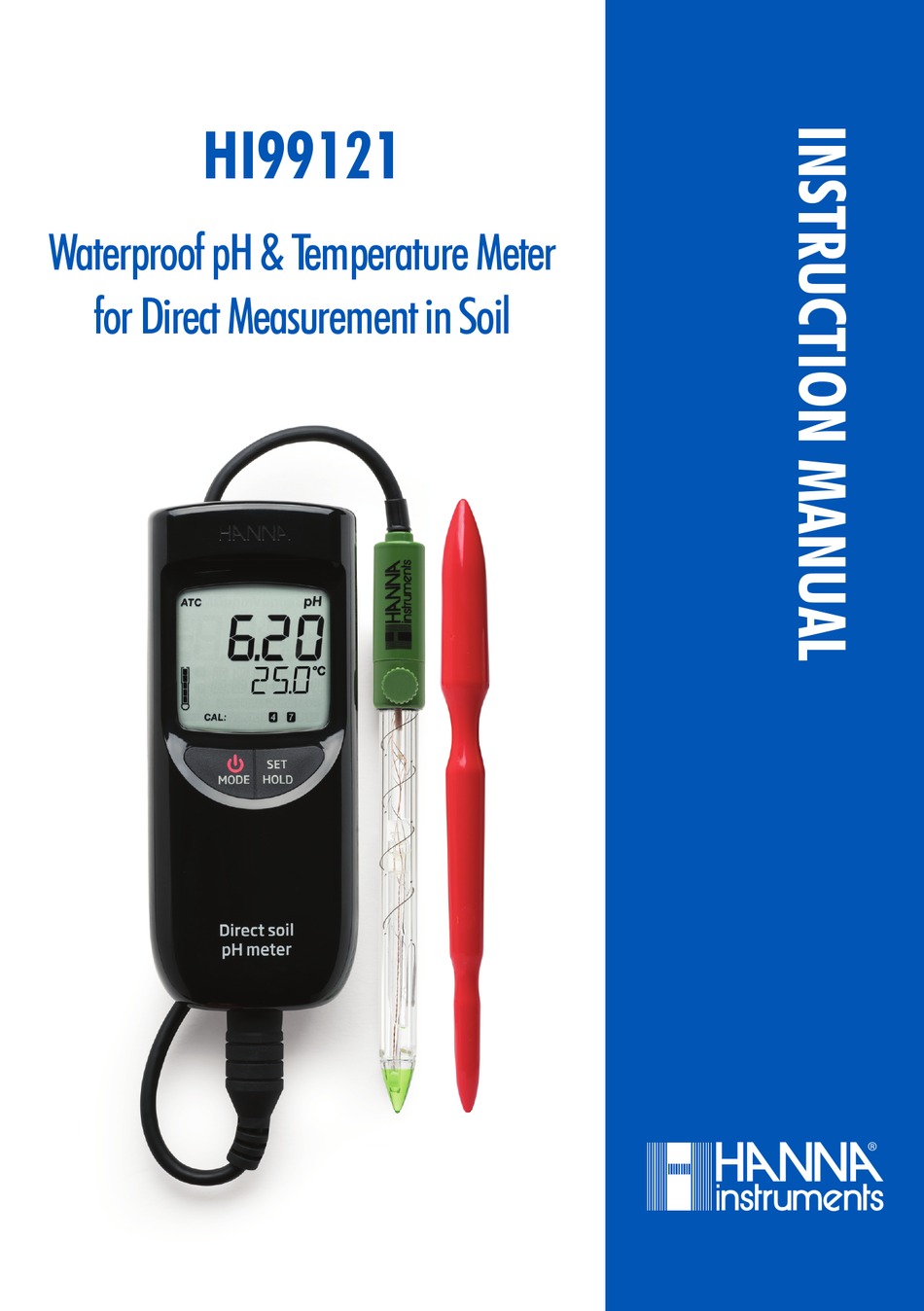 HANNA INSTRUMENTS HI99121 INSTRUCTION MANUAL Pdf Download ManualsLib