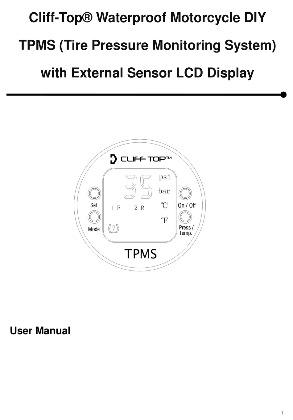 CLIFFTOP M2 USER MANUAL Pdf Download ManualsLib