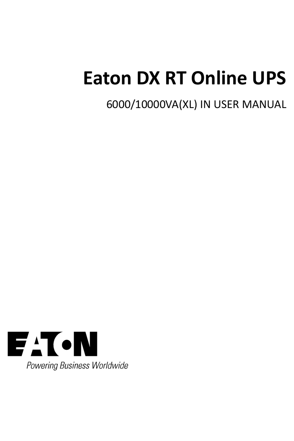 eaton 9130 service menu voltage