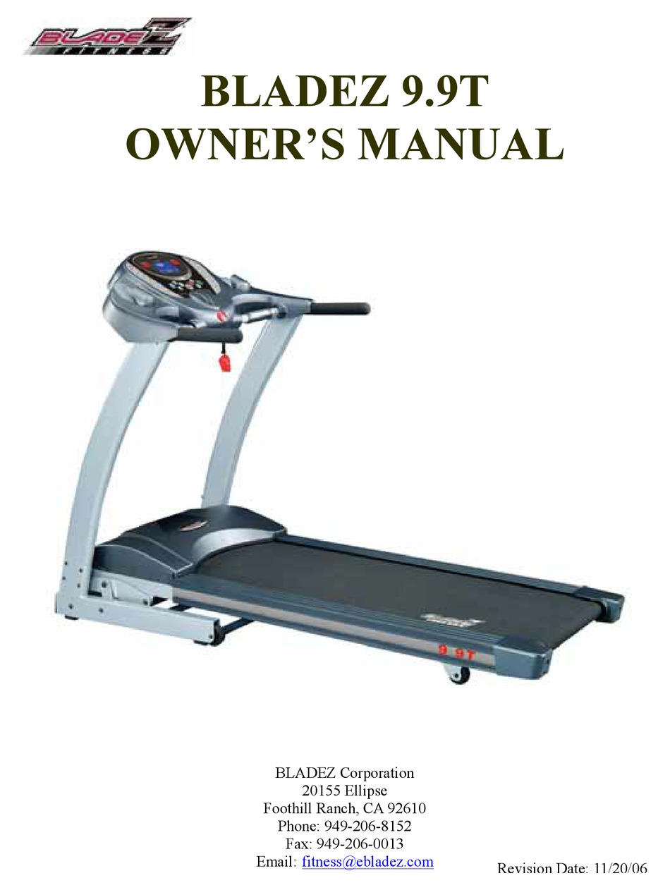 bladez 5.9 t treadmill