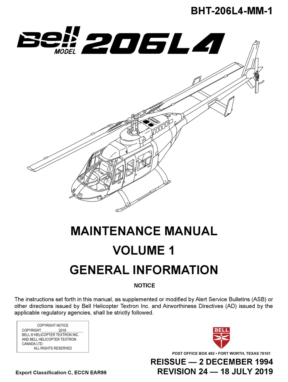 bell 47 maintenance manual