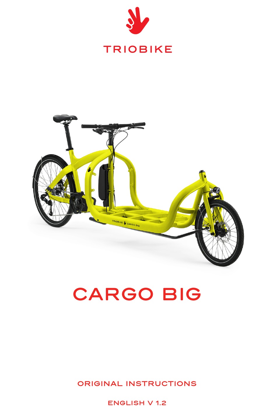TRIOBIKE CARGO BIG ORIGINAL 