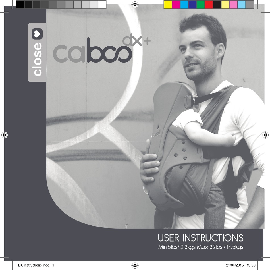 Caboo baby 2025 carrier instructions