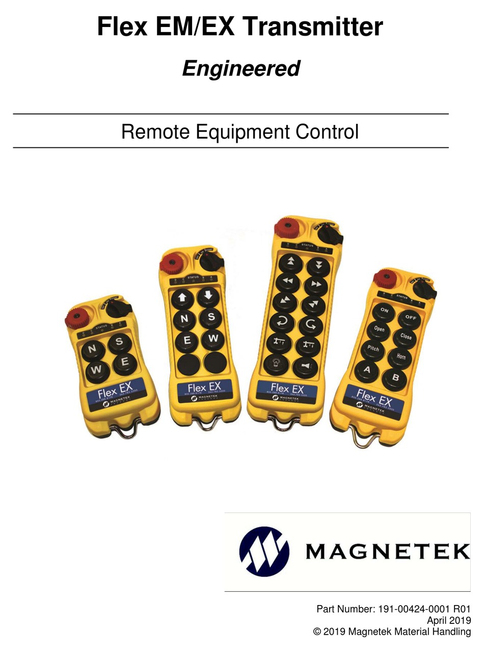 Magnetek Flex Ex Manual