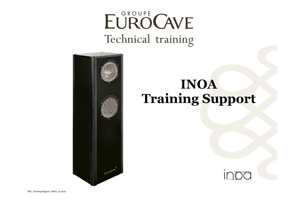 EUROCAVE INOA TRAINING SUPPORT Pdf Download ManualsLib