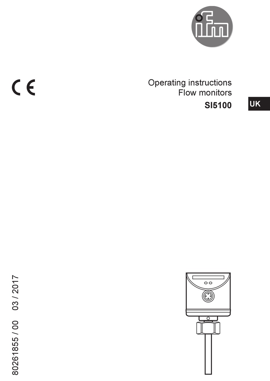 IFM SI5100 OPERATING INSTRUCTIONS MANUAL Pdf Download ManualsLib