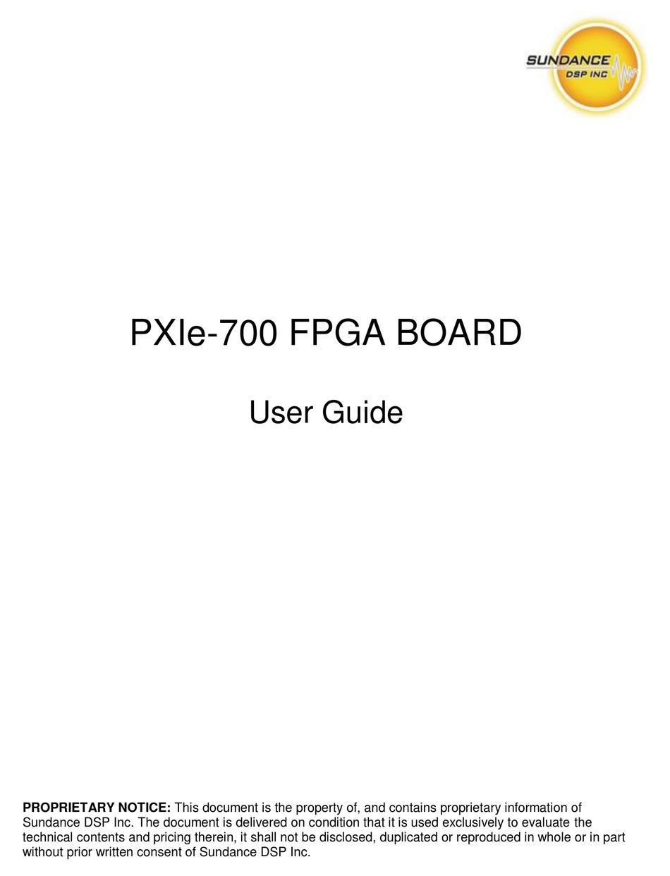 SUNDANCE SPAS PXIE700 USER MANUAL Pdf Download ManualsLib