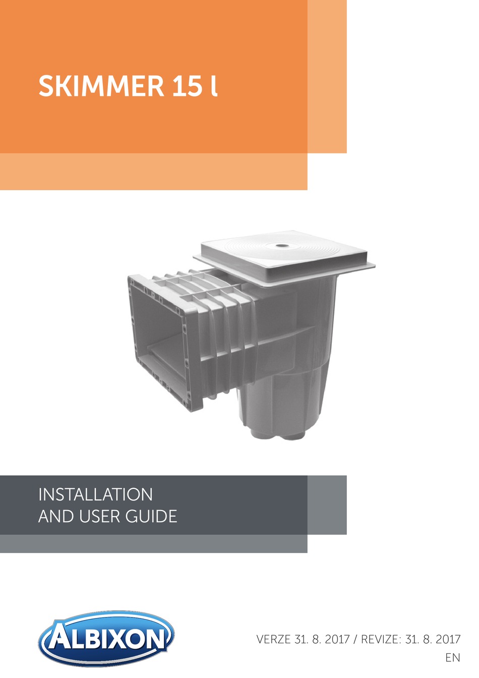 ALBIXON SKIMMERS 15L INSTALLATION AND USER MANUAL Pdf Download ManualsLib