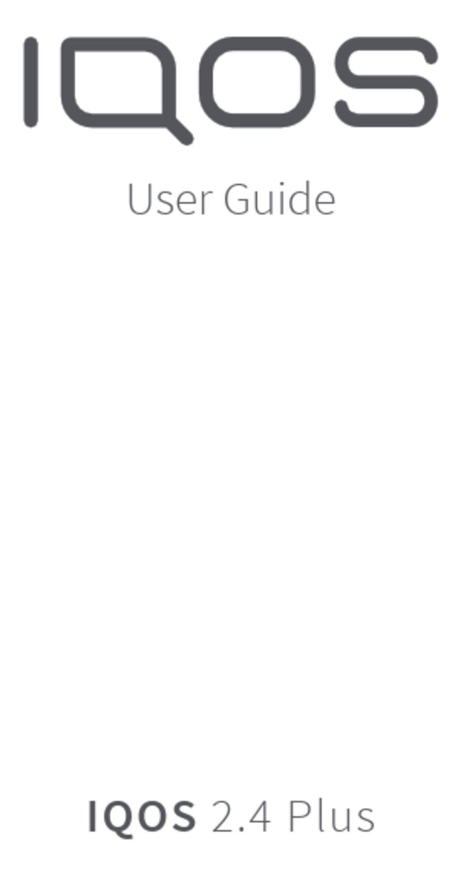 Iqos 2 4 Plus User Manual Pdf Download Manualslib
