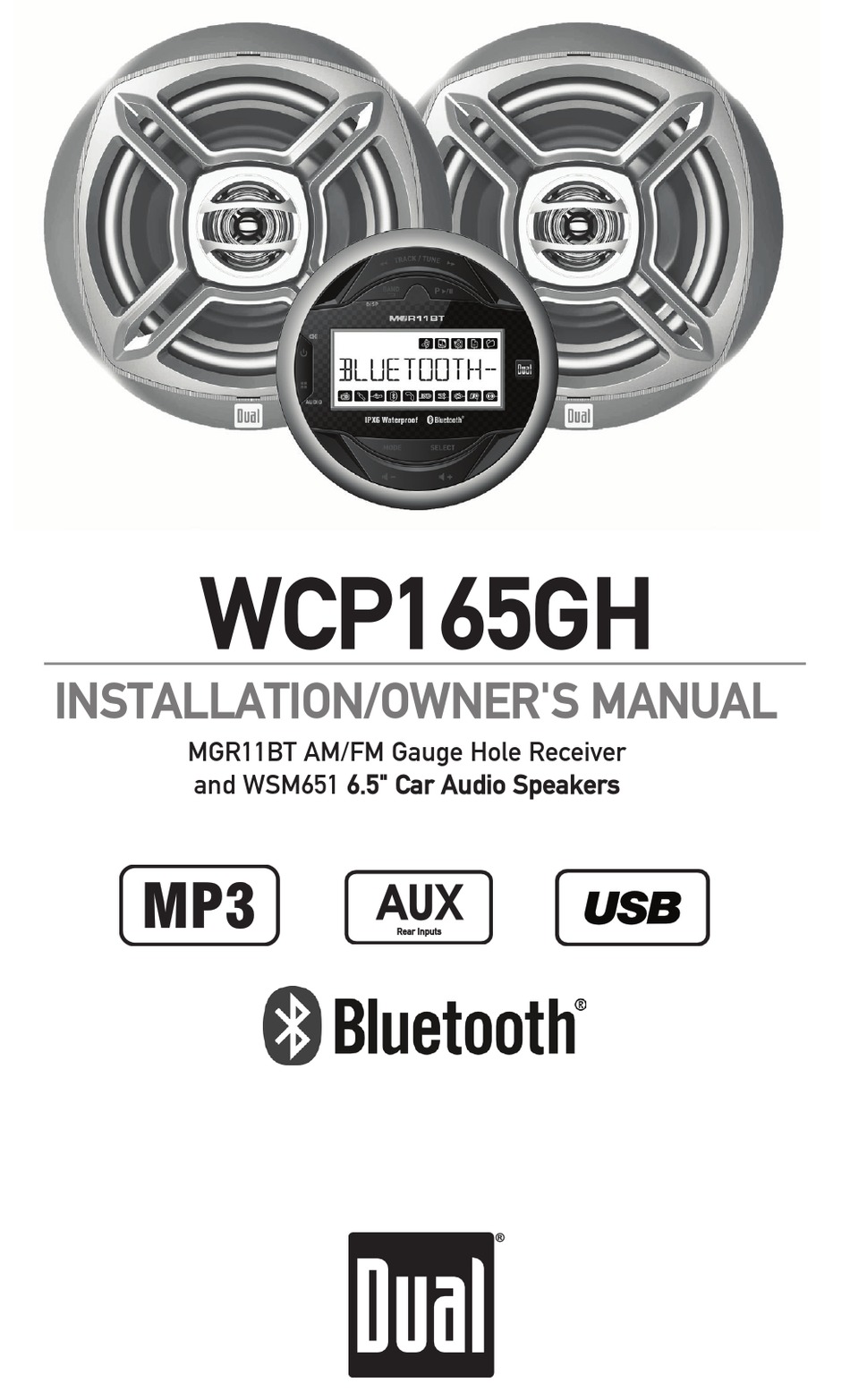 Dual Wcp165gh Installation Owner S Manual Pdf Download Manualslib