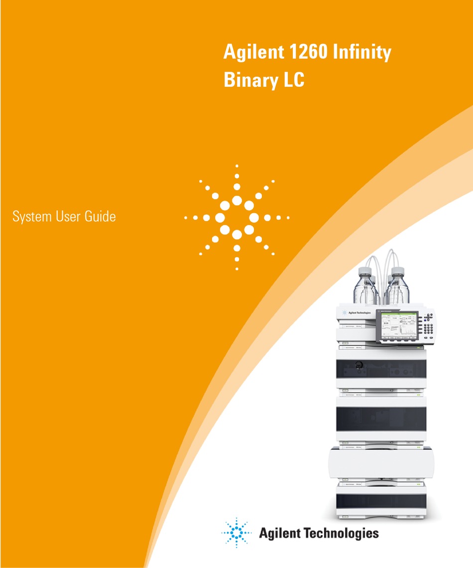 AGILENT TECHNOLOGIES AGILENT 1260 INFINITY SYSTEM USER'S MANUAL Pdf