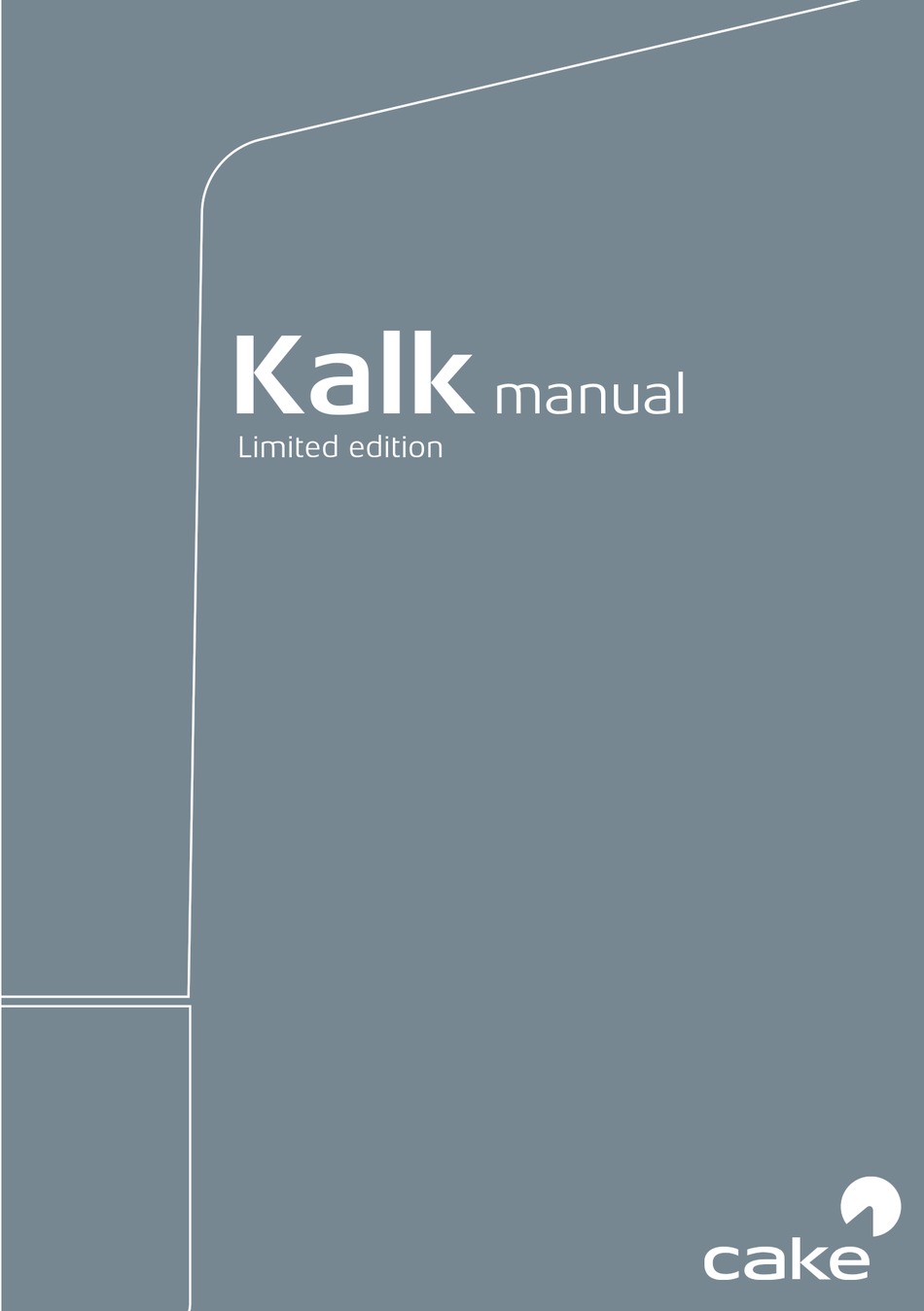 CAKE KALK MANUAL Pdf Download ManualsLib
