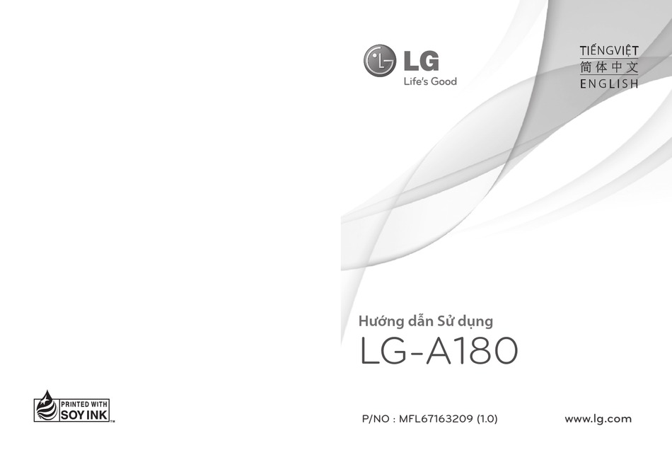 LG A180 USER MANUAL Pdf Download ManualsLib