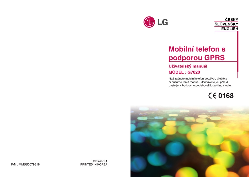 Lg G7020 User Manual Pdf Download Manualslib