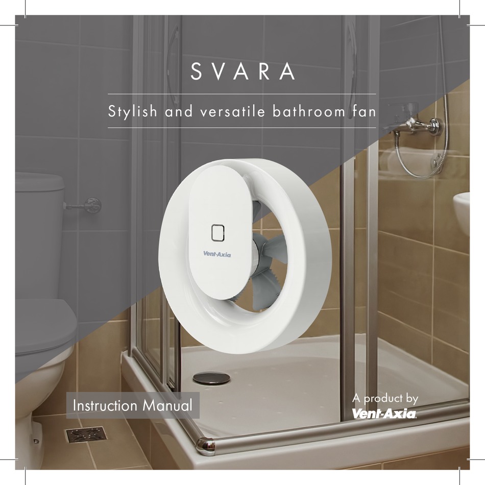 VENTAXIA SVARA INSTRUCTION MANUAL Pdf Download ManualsLib