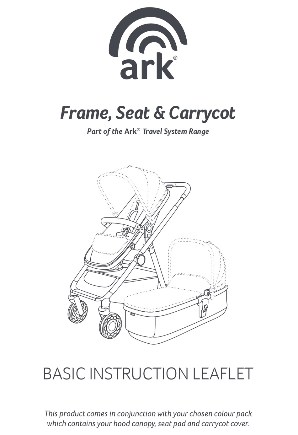 ARK TRAVEL SYSTEM SERIES BASIC INSTRUCTION LEAFLET Pdf Download