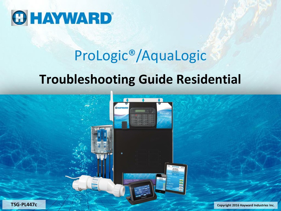 HAYWARD PROLOGIC TROUBLESHOOTING MANUAL Pdf Download | ManualsLib