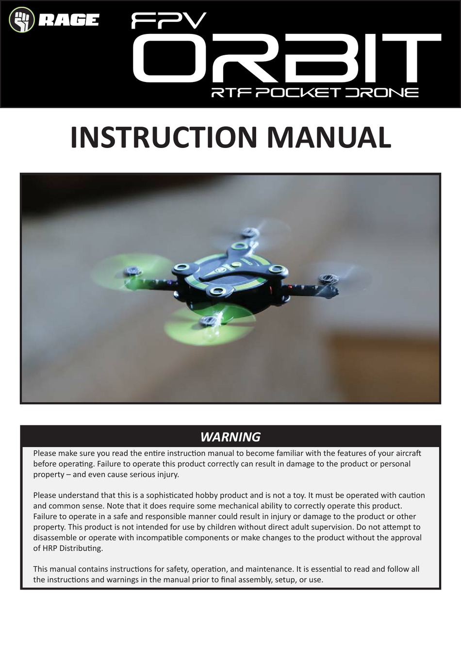 Rage Jetpack Drone Instructions Picture Of Drone
