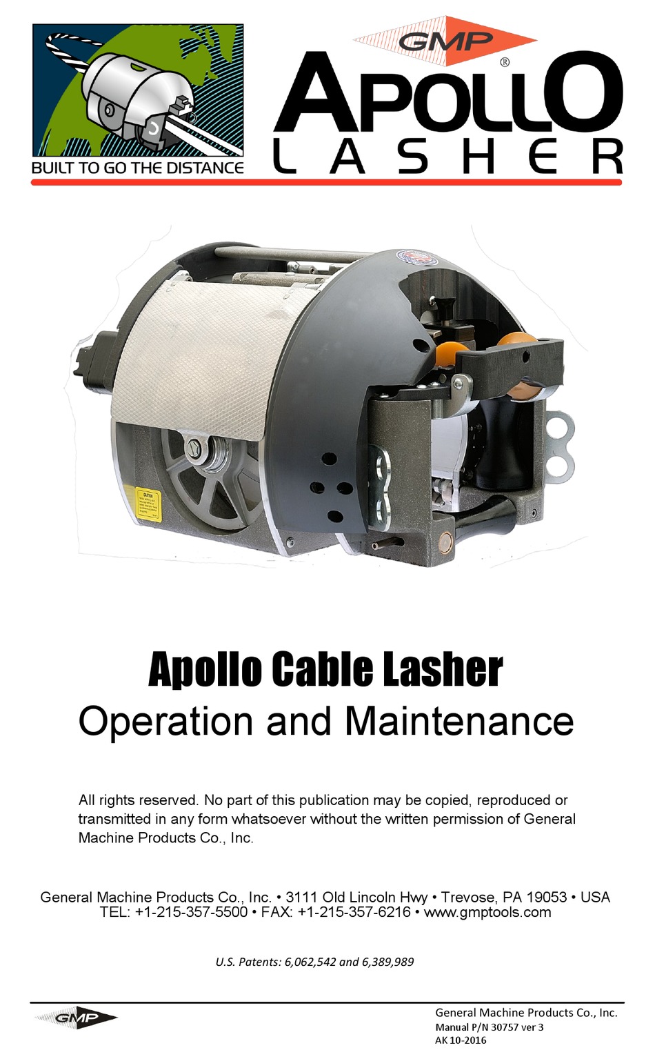 GMP APOLLO LASHER OPERATION AND MAINTENANCE Pdf Download ManualsLib