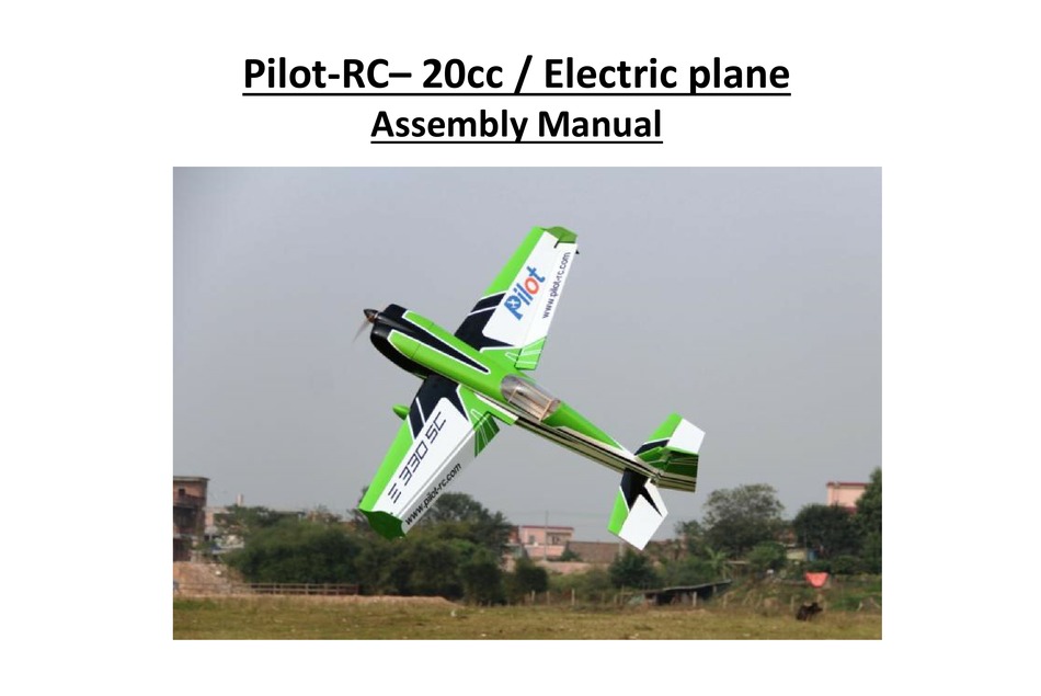 Pilot rc deals extra 330sc 20cc