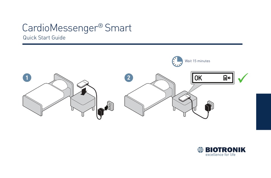 BIOTRONIK CARDIOMESSENGER SMART QUICK START MANUAL Pdf Download